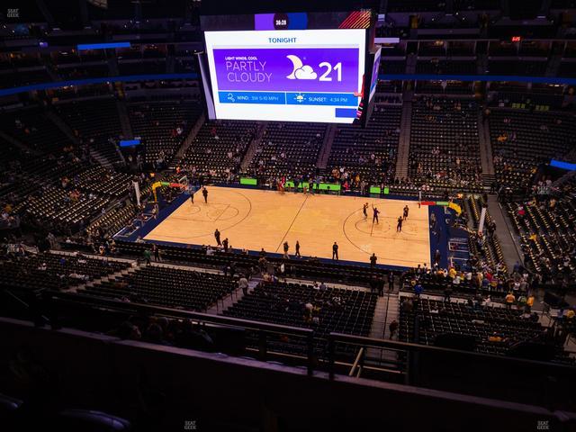 Ball Arena - Section 340 Seat View