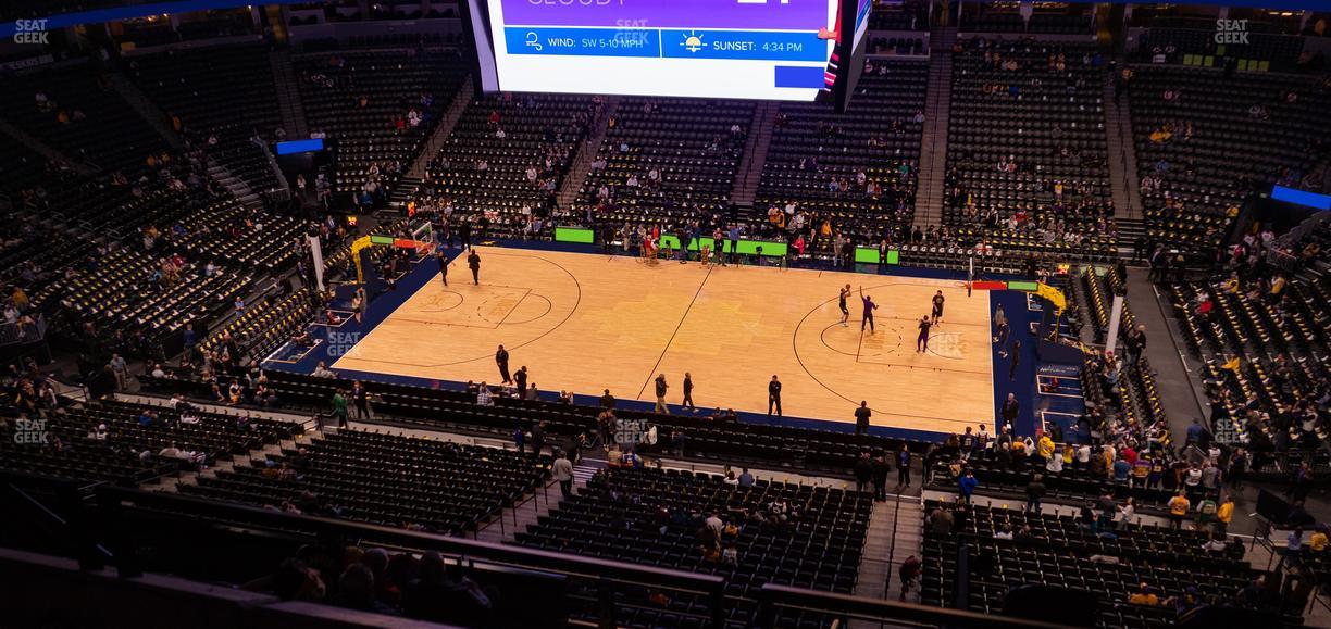 Ball Arena - Section 340 Seat View