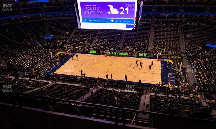Ball Arena - Section 340 Seat View