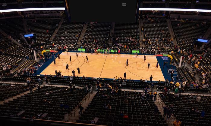 Ball Arena - Section 341 Seat View