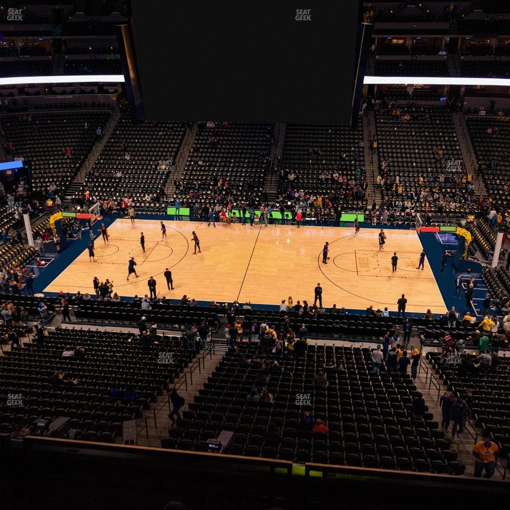 Ball Arena - Section 341 Seat View