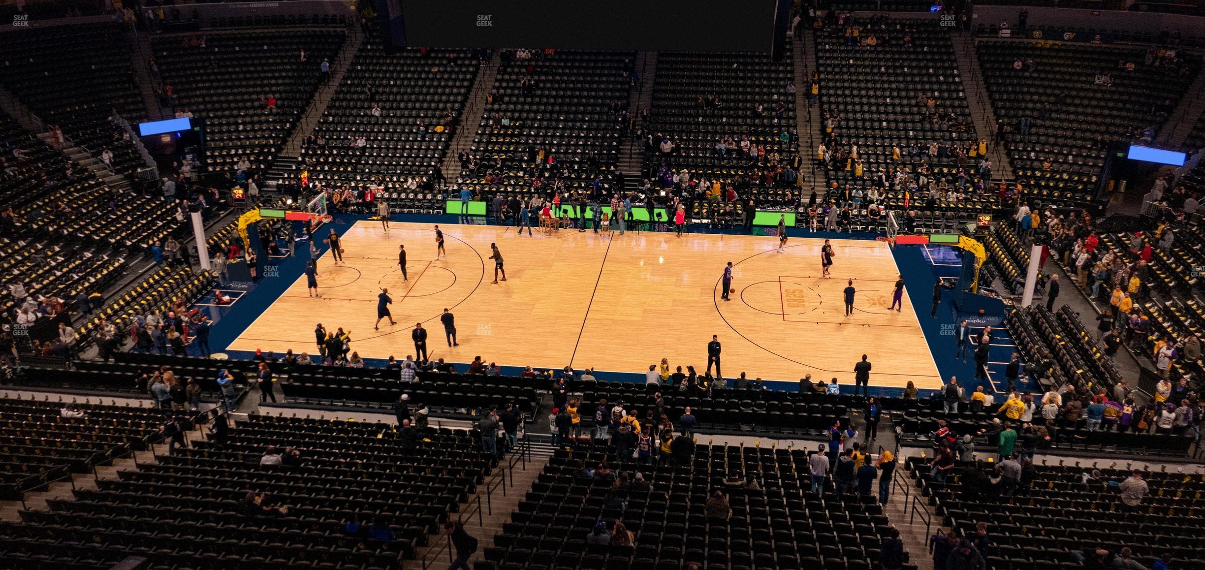 Ball Arena - Section 341 Seat View