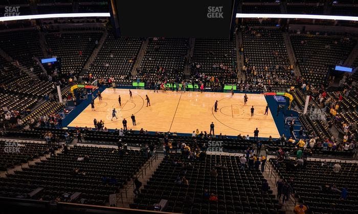 Ball Arena - Section 341 Seat View