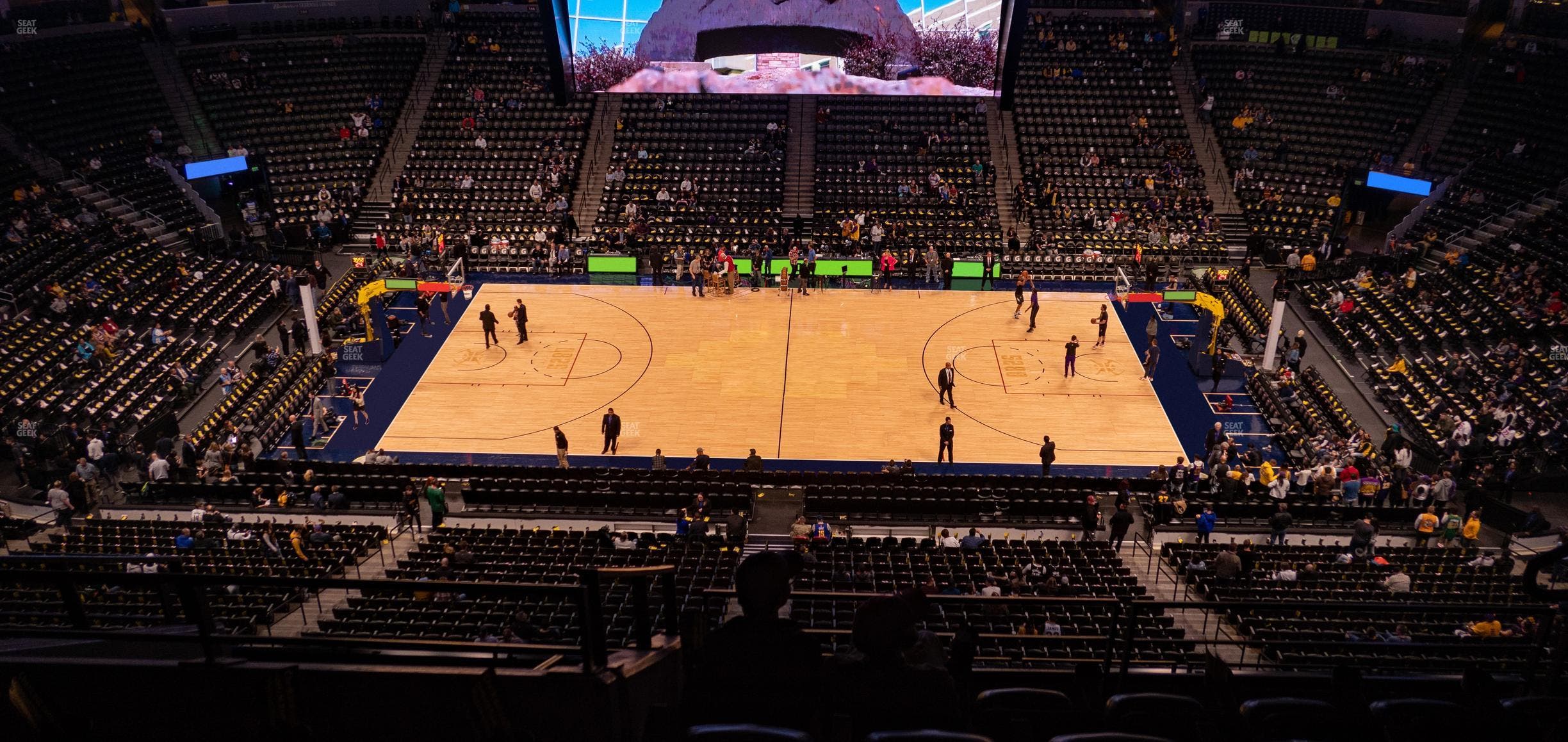 Ball Arena - Section 342 Seat View