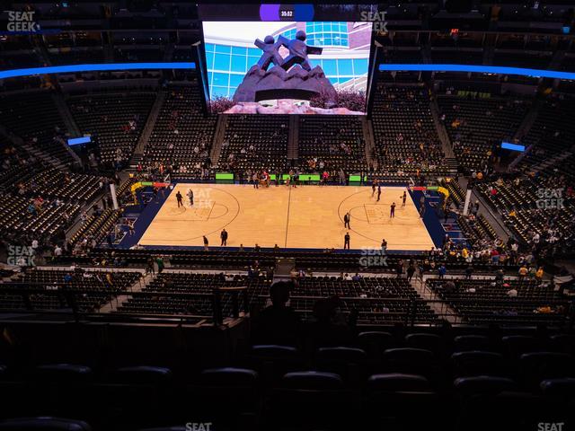 Ball Arena - Section 342 Seat View Ball Arena - Section 342 Seat View