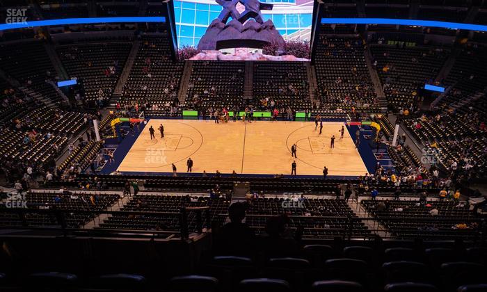 Ball Arena - Section 342 Seat View