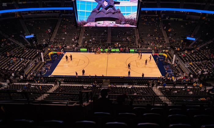 Ball Arena - Section 342 Seat View