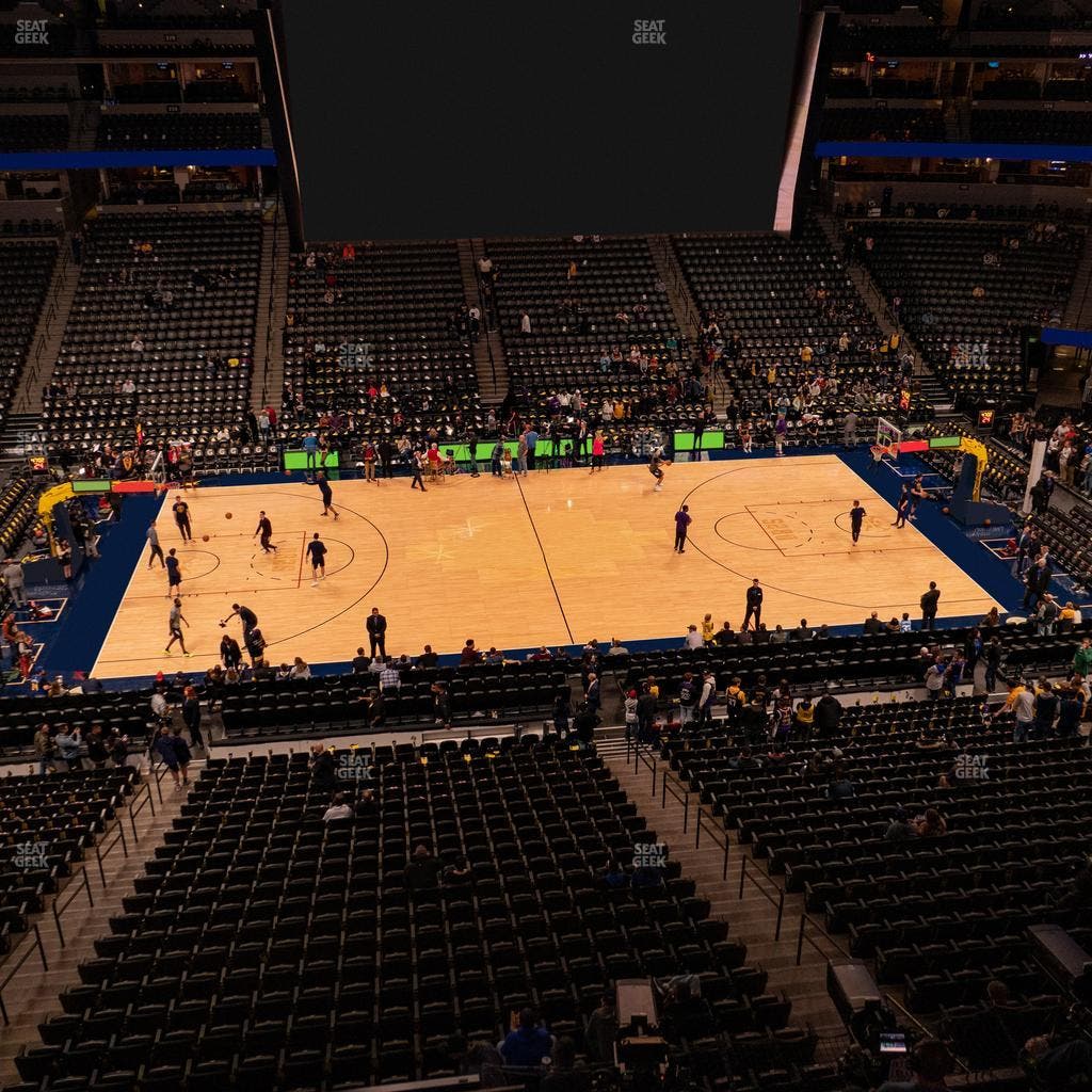 Ball Arena - Section 343 Seat View