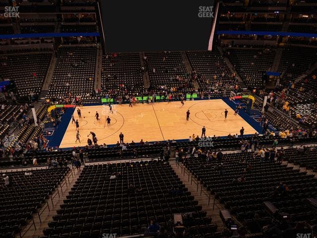 Ball Arena - Section 343 Seat View
