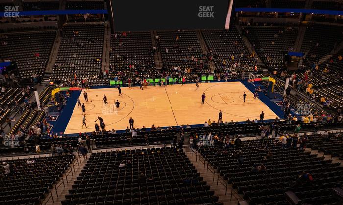 Ball Arena - Section 343 Seat View