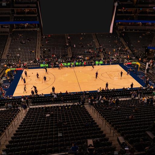 Ball Arena - Section 343 Seat View
