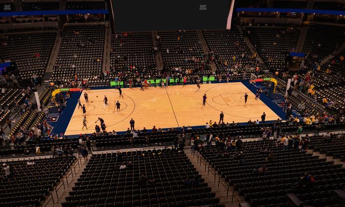 Ball Arena - Section 343 Seat View