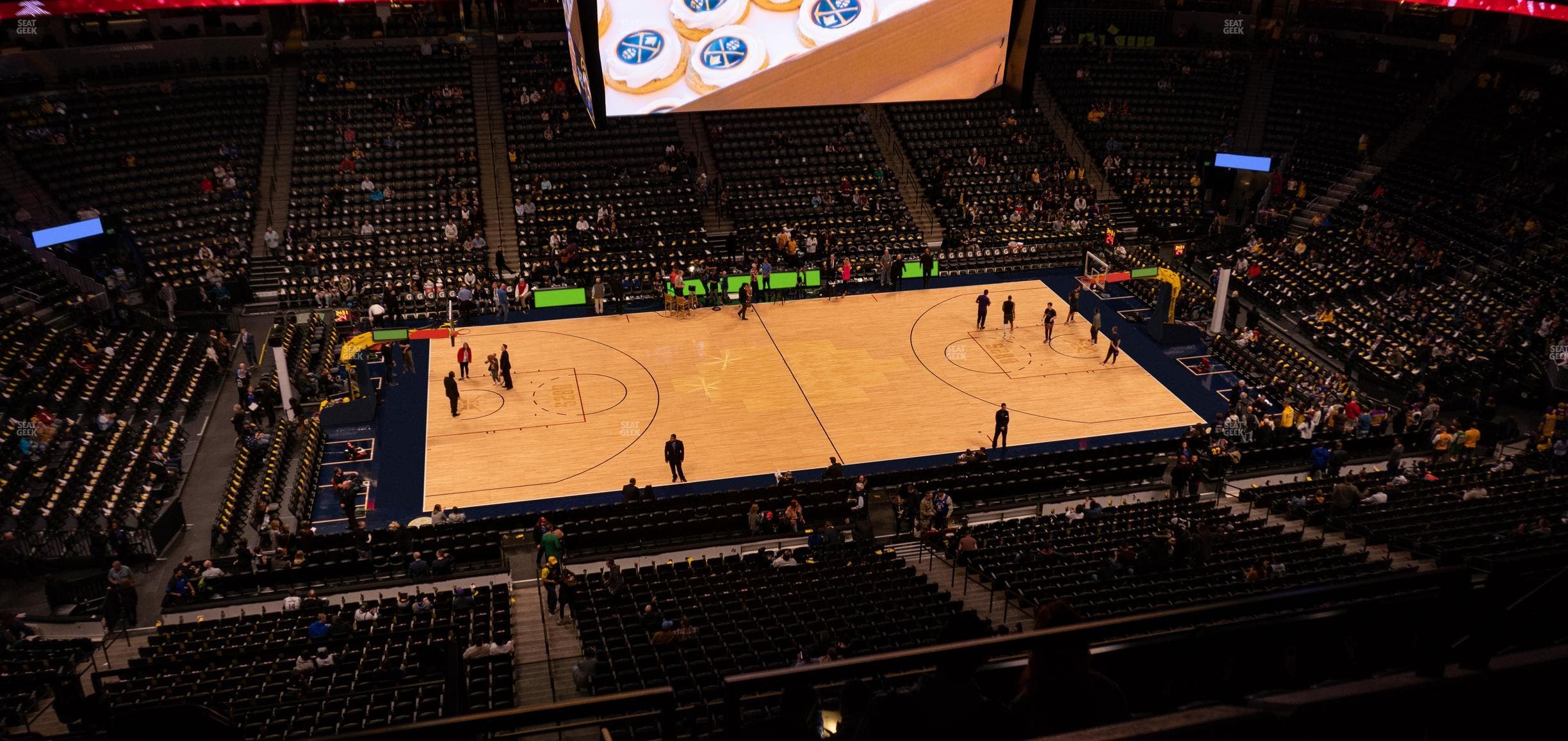 Ball Arena - Section 344 Seat View