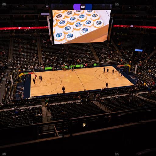Ball Arena - Section 344 Seat View