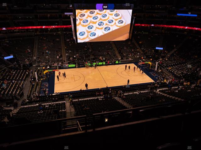 Ball Arena - Section 344 Seat View