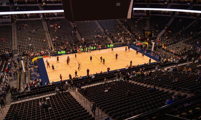 Ball Arena - Section 345 Seat View