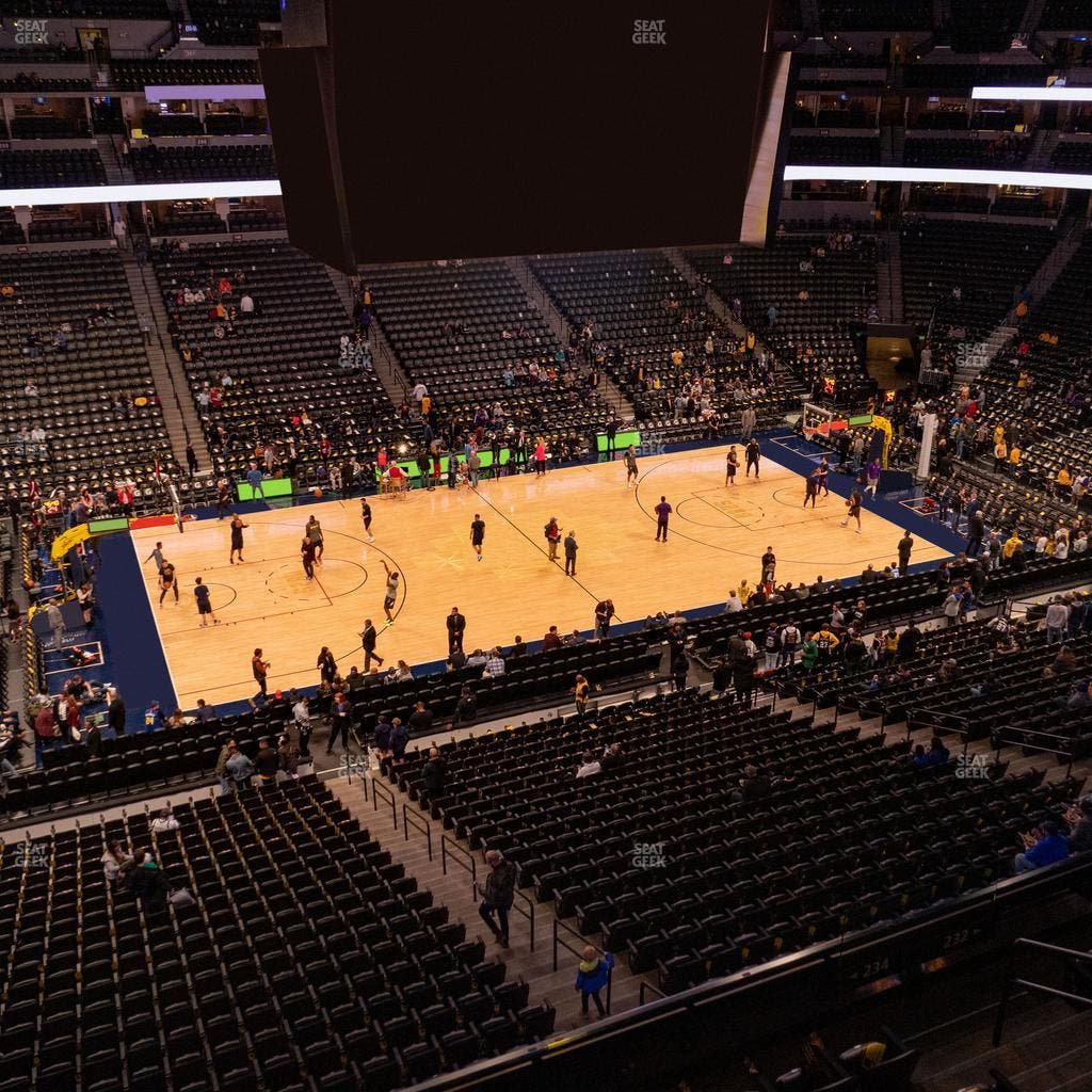 Ball Arena - Section 345 Seat View