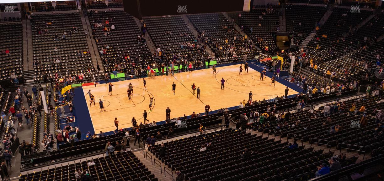 Ball Arena - Section 345 Seat View