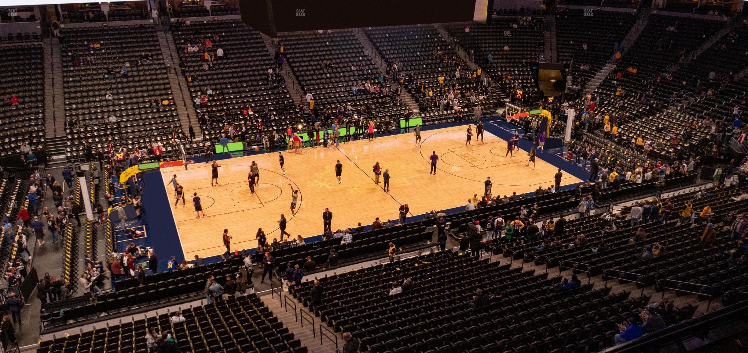 Ball Arena - Section 345 Seat View