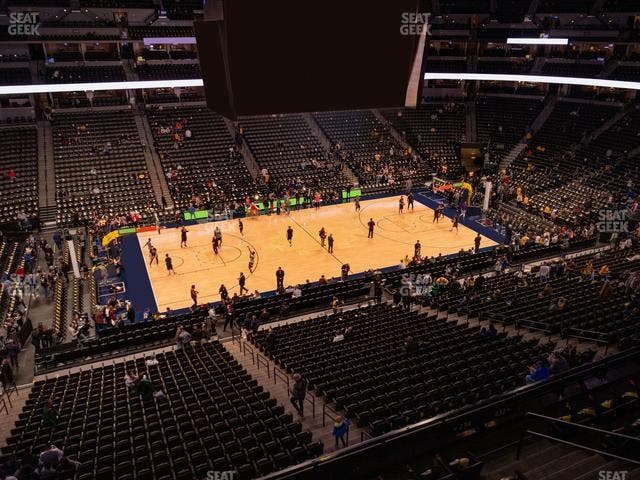 Ball Arena - Section 345 Seat View