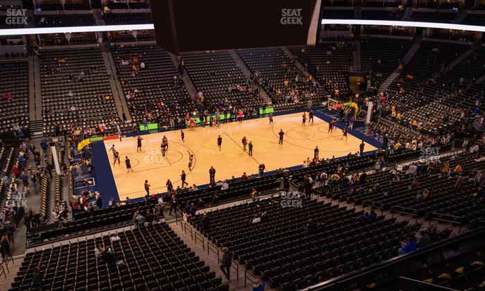 Ball Arena - Section 345 Seat View