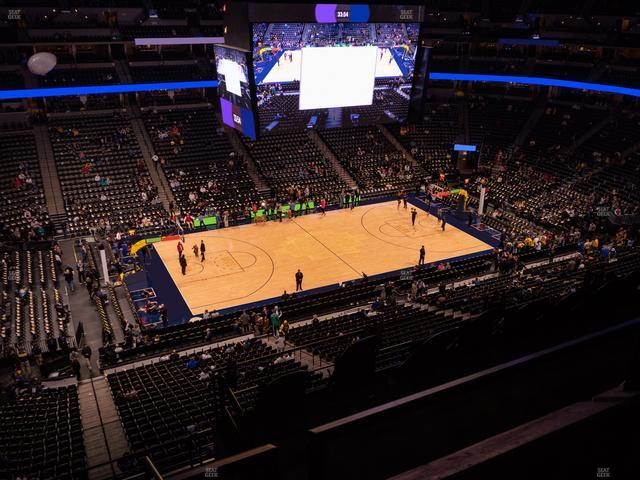 Ball Arena - Section 346 Seat View