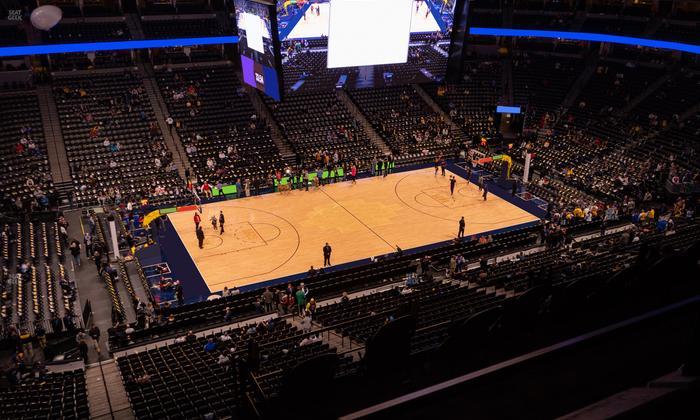 Ball Arena - Section 346 Seat View