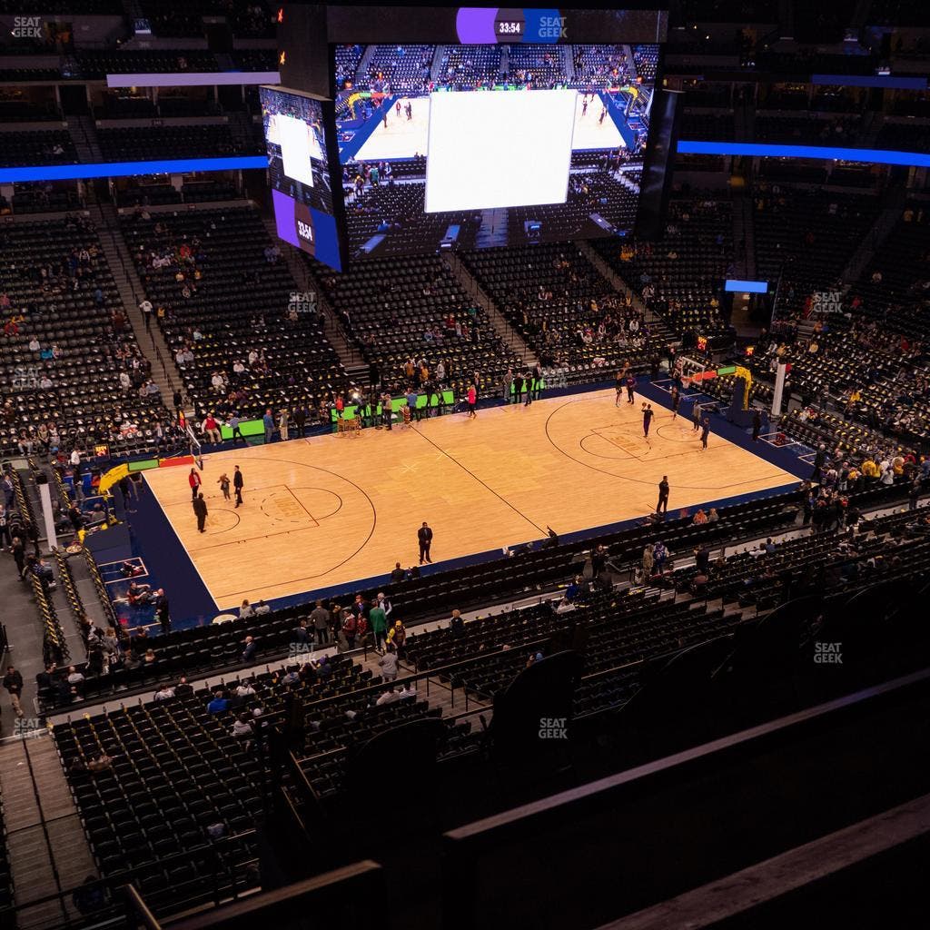 Ball Arena - Section 346 Seat View