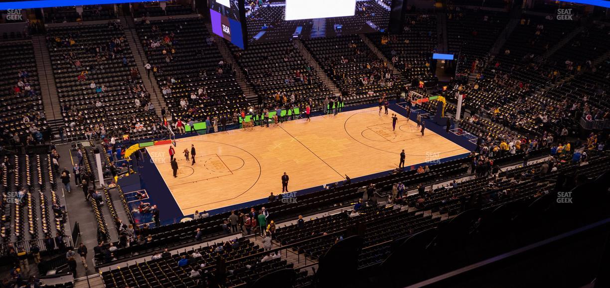 Ball Arena - Section 346 Seat View