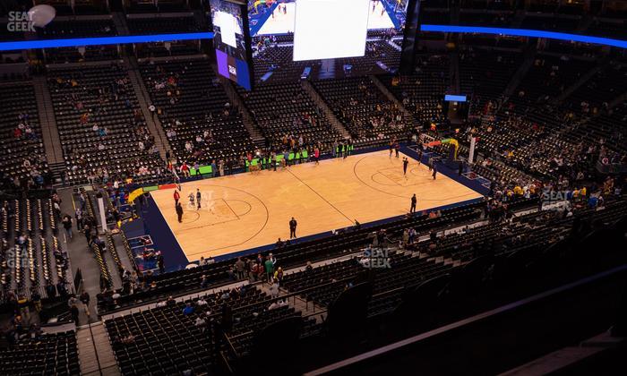 Ball Arena - Section 346 Seat View