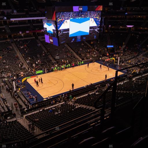 Ball Arena - Section 348 Seat View