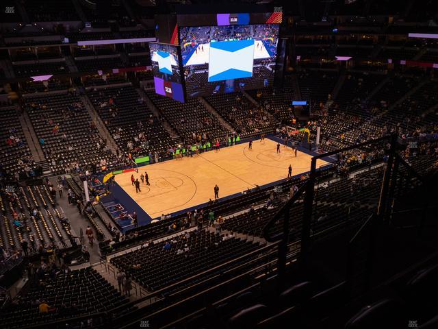 Ball Arena - Section 348 Seat View