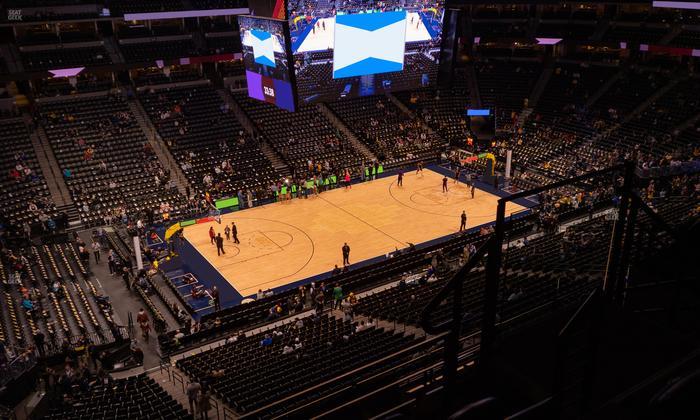 Ball Arena - Section 348 Seat View