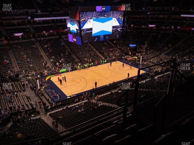Ball Arena - Section 348 Seat View
