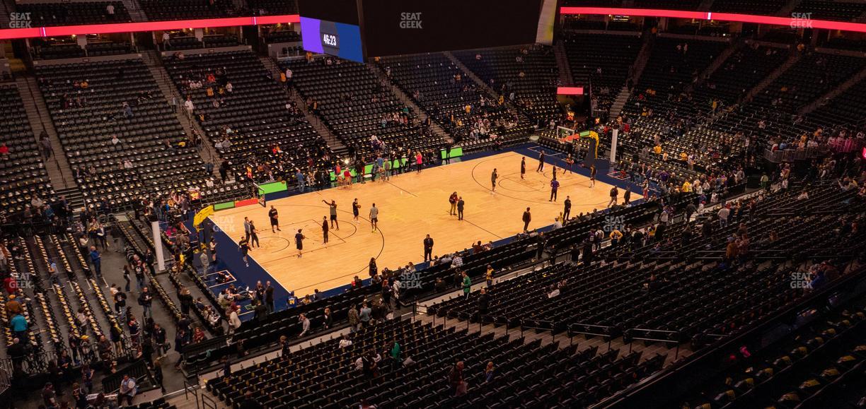 Ball Arena - Section 349 Seat View