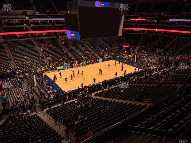 Ball Arena - Section 349 Seat View Ball Arena - Section 349 Seat View