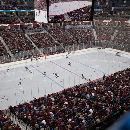 Ball Arena - Section 349 Seat View