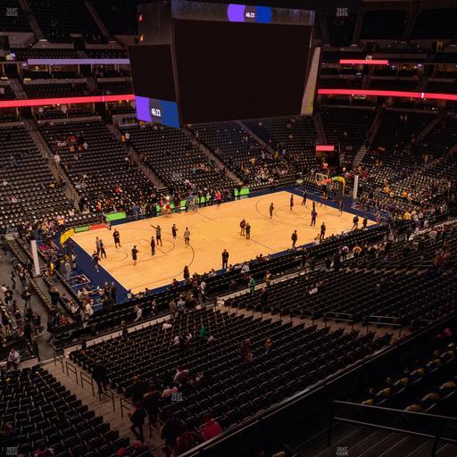 Ball Arena - Section 349 Seat View