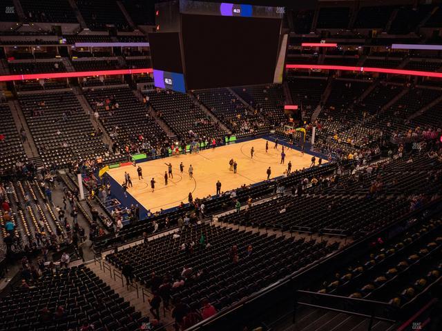 Ball Arena - Section 349 Seat View