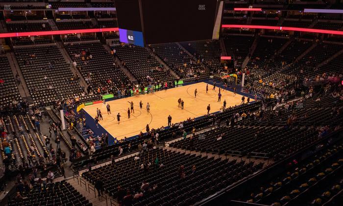 Ball Arena - Section 349 Seat View