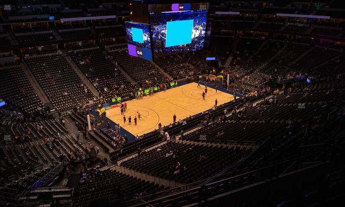 Ball Arena - Section 350 Seat View