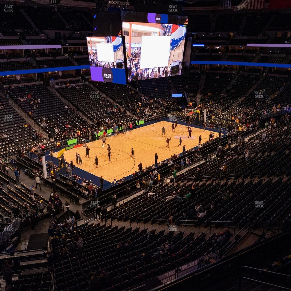 Ball Arena - Section 351 Seat View