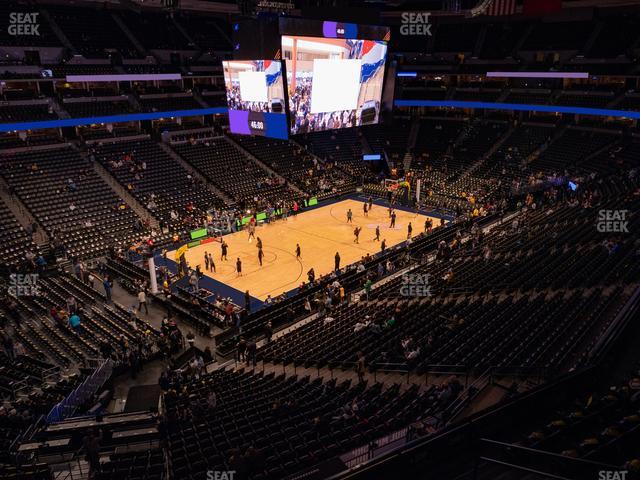 Ball Arena - Section 351 Seat View Ball Arena - Section 351 Seat View