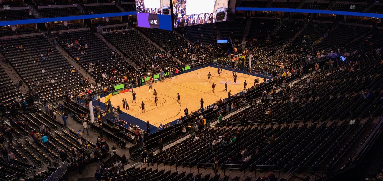 Ball Arena - Section 351 Seat View