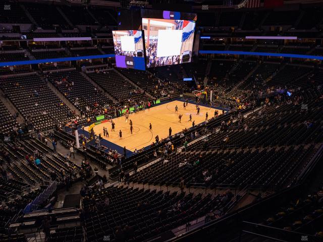 Ball Arena - Section 351 Seat View