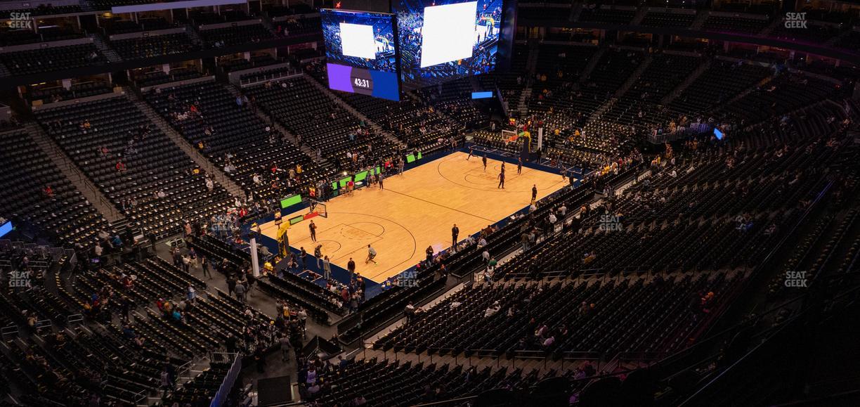 Ball Arena - Section 352 Seat View