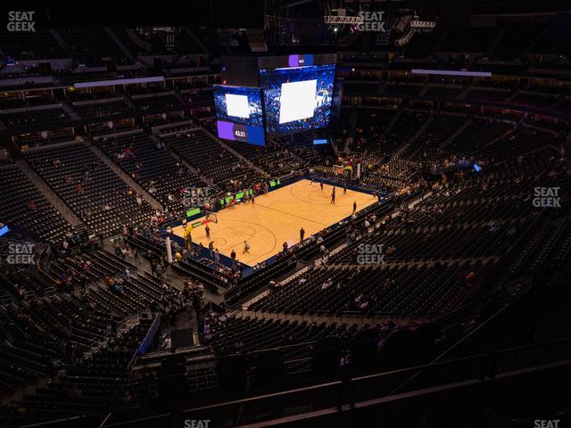 Ball Arena - Section 352 Seat View Ball Arena - Section 352 Seat View