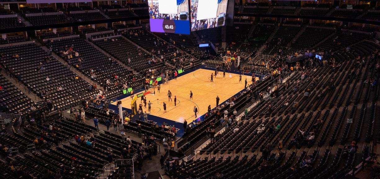 Ball Arena - Section 353 Seat View