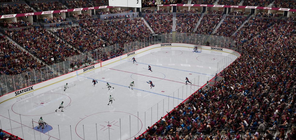 Ball Arena - Section 353 Seat View
