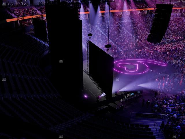 Official view from Section 353 at Ball Arena